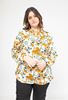 Immagine di CURVY GIRL FLOWY V NECK BLOUSE
